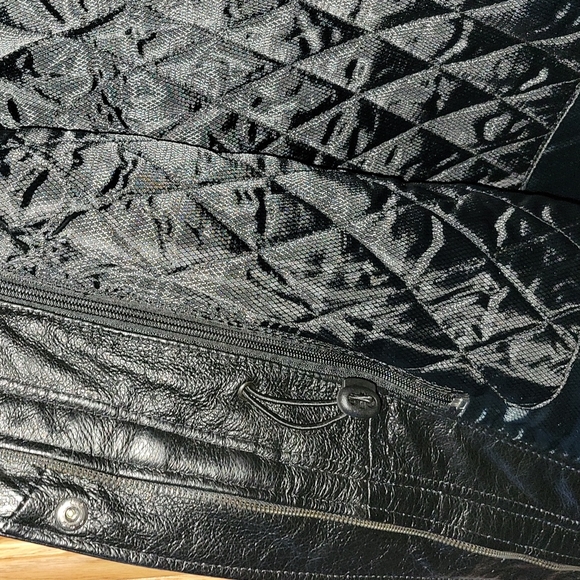 Lined Leather Coat - Picture 5 of 7